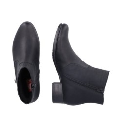 Rieker Damen Stiefelette Schwarz 78675-00 Schuhe