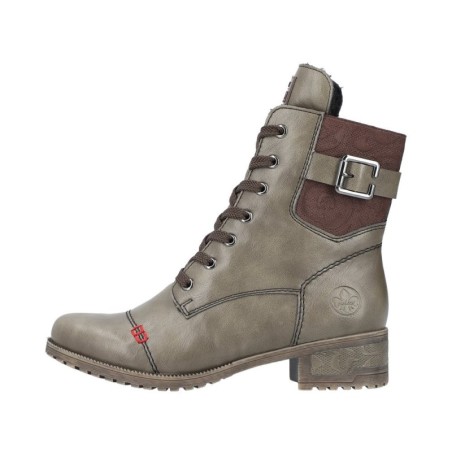 Rieker Damen Boots Grün 70345-54 Schuhe