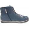 Andrea Conti High Top Leder Sneaker Blau 0341500-398 Schuhe