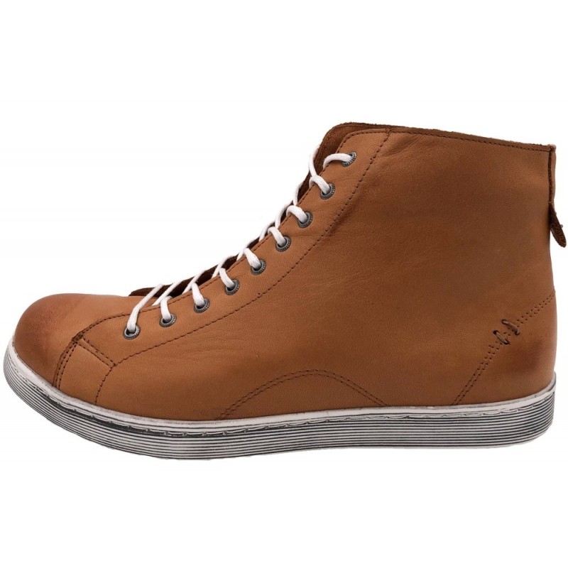 Andrea Conti High Top Sneaker Cognac Braun 0341500-276 Schuhe