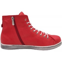 Andrea Conti High Top Sneaker Rot 0341500-021 Schuhe