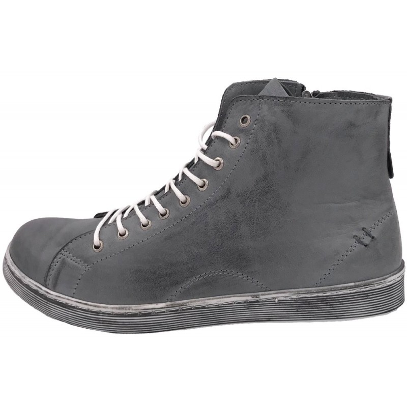 Andrea Conti High Top Sneaker Anthrazit 0341500-032 Schuhe