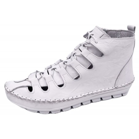 Gemini Damen Sommerstiefelette Weiß 382175-01-001 Schuhe