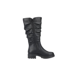 Rieker Damen Stiefel Schwarz  76891-00 Schuhe