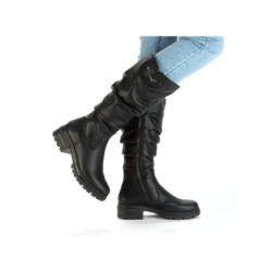 Rieker Damen Stiefel Schwarz  76891-00 Schuhe