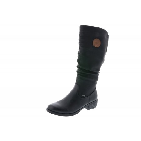 Rieker Tex Damen Stiefel Schwarz  93157-00 Schuhe