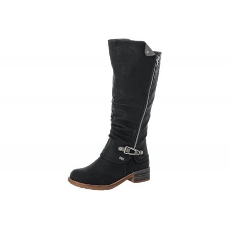 Rieker Tex Damen Stiefel Schwarz  94652-00 Schuhe