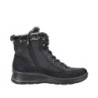 Rieker Damen Schnürboots Schwarz L7742-00 Schuhe