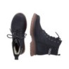 Rieker Damen Schnürboots Schwarz 92820-00 Schuhe