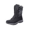 Rieker Damen Schnürboots Schwarz M9643-01 Schuhe
