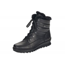 Remonte TEX Damen Boots Schwarz R8480-01 Schuhe