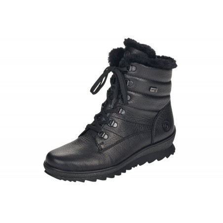 Remonte TEX Damen Boots Schwarz R8480-01 Schuhe