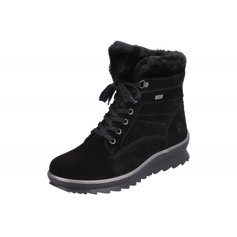 Remonte Damen Stiefel Schwarz Tex R8477-01 Schuhe