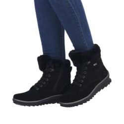 Remonte Damen Stiefel Schwarz Tex R8477-01 Schuhe