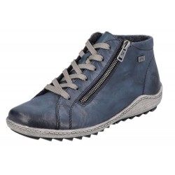 Remonte Damen Schnürer Blau Tex R1470-16 Schuhe