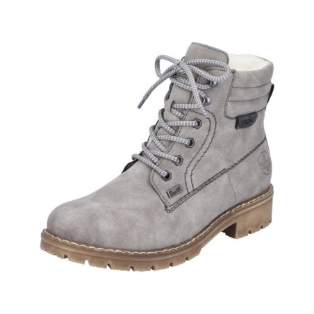 Rieker Tex Damen Winterboots Grau Y9125-40 Schuhe