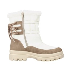 Rieker Damen TEX Winterstiefel Beige X9081-80 Schuhe