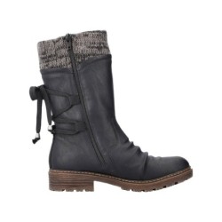 Rieker Damen Kurzstiefel Schwarz Z4773-01 Schuhe