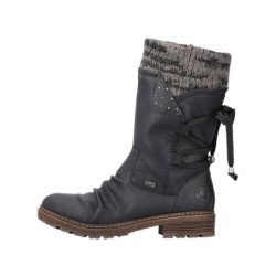 Rieker Damen Kurzstiefel Schwarz Z4773-01 Schuhe
