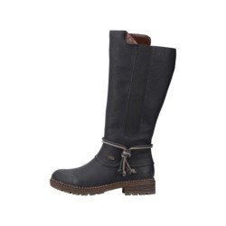 Rieker Damen Stiefel TEX Schwarz Z4774-00 Schuhe