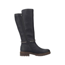 Rieker Damen Stiefel TEX Schwarz Z4774-00 Schuhe