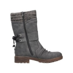Rieker Damen Kurzstiefel Grau Z4783-45 Schuhe