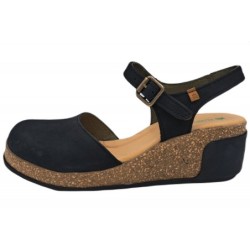El Naturalista LEAVES Sandale Schwarz N5001 Black Schuhe