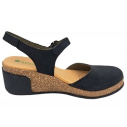 El Naturalista LEAVES Sandale Schwarz N5001 Black Schuhe