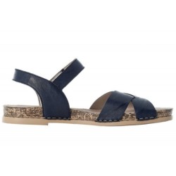 Rieker Damen Sandale Blau 61253-14 Schuhe