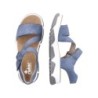 Rieker Damen Sandale Blau 69071-10 Schuhe