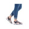 Rieker Damen Trekkingsandale Blau 68888-14 Schuhe