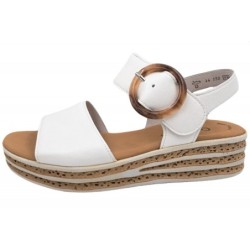 Gabor Damen Sandalette Weiß 44-550-20 Schuhe
