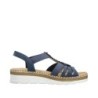 Rieker Damen Sandalette Blau V1206-14 Schuhe
