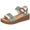 Rieker Damen Sandalette Hellgrün 62963-53 Schuhe