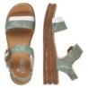 Rieker Damen Sandalette Hellgrün 62963-53 Schuhe