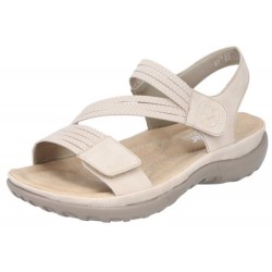Rieker Damen Trekking Sandale Beige 64870-62 Schuhe