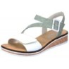 Rieker Damen Keilsandalette Weiß V3660-52 Schuhe