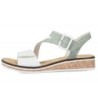 Rieker Damen Keilsandalette Weiß V3660-52 Schuhe