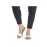 Rieker Damen Keilsandalette Weiß V3660-52 Schuhe