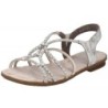 Rieker Damen Sandale Metallic 64270-60 Schuhe