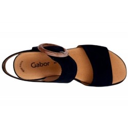 Gabor Damen Sandalette Blau 24-550-36 Schuhe