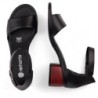 Remonte Damen Sandale Schwarz R8750-01 Schuhe