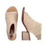Rieker Damen Sandalette Beige 64670-60 Schuhe