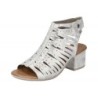 Rieker Damen Sandalette Silber 64676-60 Schuhe