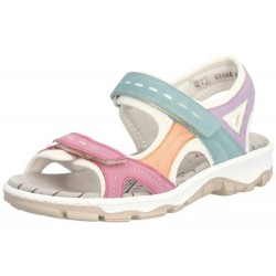 Rieker Damen Trekking Sandale Bunt 68866-92 Schuhe