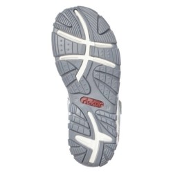 Rieker Damen Trekking Sandale Hellblau 68879-12 Schuhe