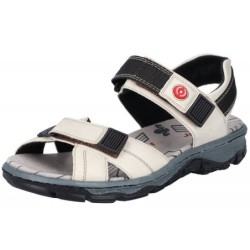 Rieker Damen Trekking Sandale Beige 68851-80 Schuhe
