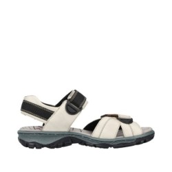 Rieker Damen Trekking Sandale Beige 68851-80 Schuhe