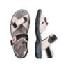 Rieker Damen Trekking Sandale Beige 68851-80 Schuhe