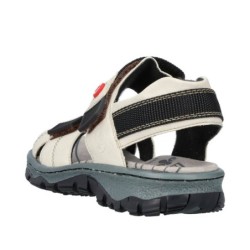 Rieker Damen Trekking Sandale Beige 68851-80 Schuhe